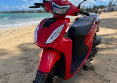 2024 Tauro Dio 110cc scooter, scooter rental, Adventures Club Terrenas, Las Terrenas de Samaná, Dominican Republic.